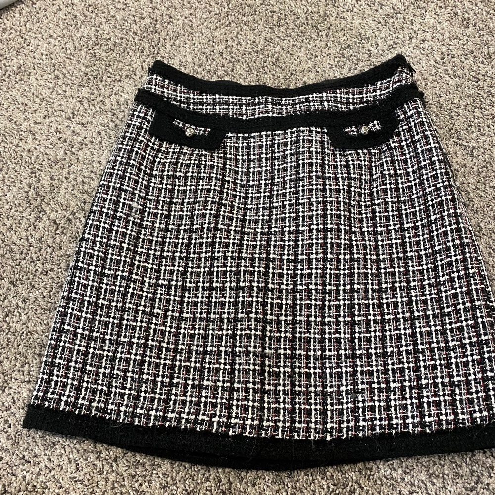 White House Black Market Tweed Pencil Skirt